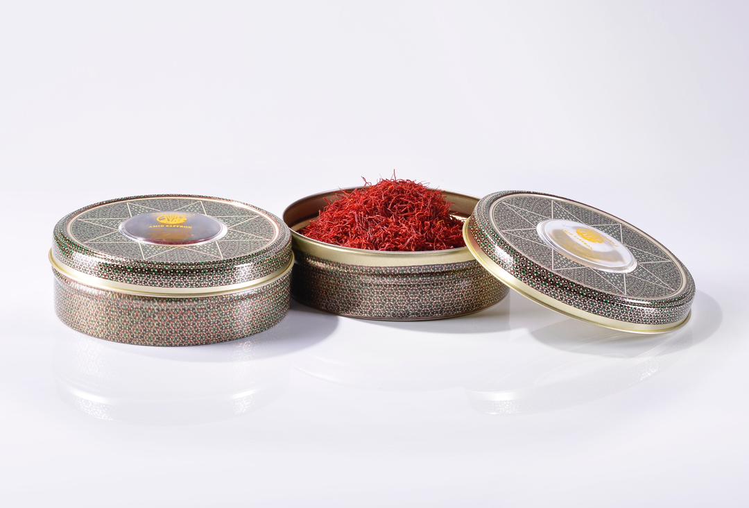 Saffron (Negin) - Khatam Box
