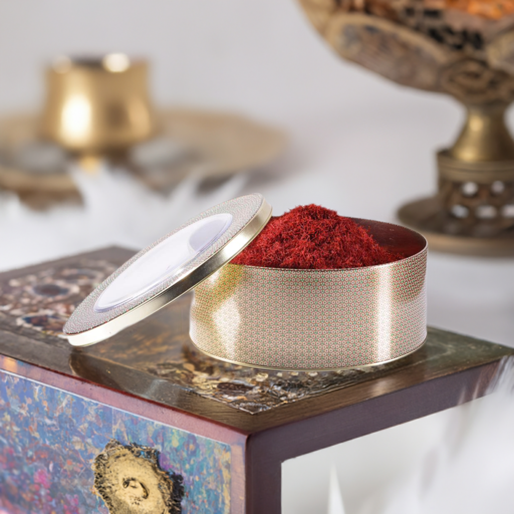 Saffron (Negin) - Khatam Box